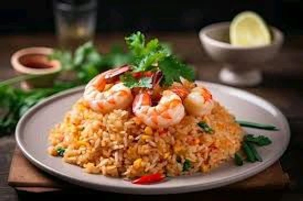 Bamboo  Prawns Fried Rice
