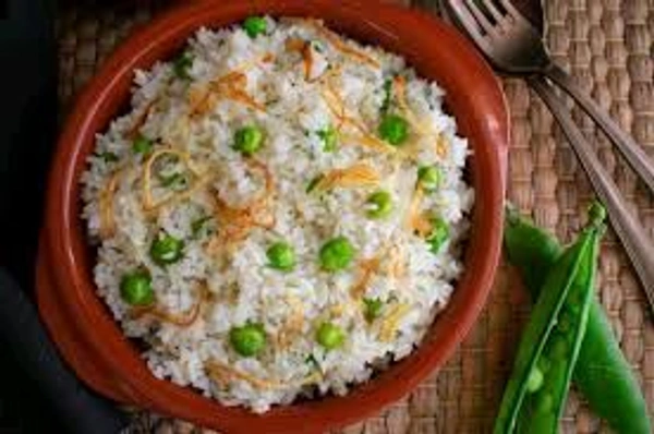Bamboo  Mutter Pulao