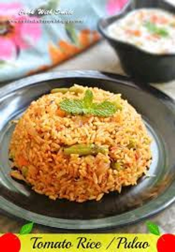 Bamboo  Tomato Pulao 