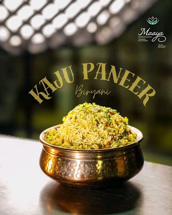 Bamboo  Kaju Paneer Biryani 
