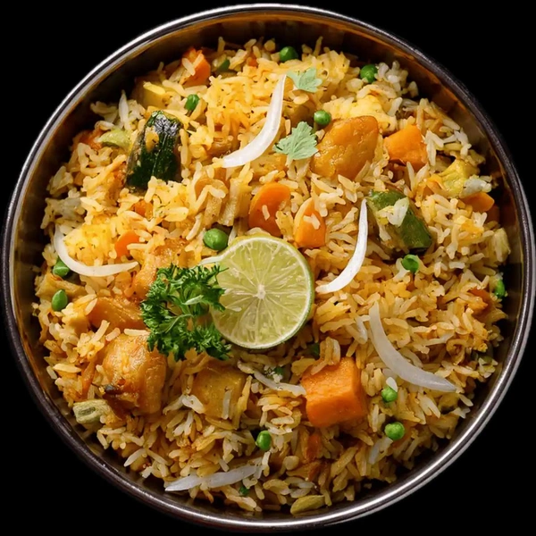 Bamboo  Veg Biryani Family 