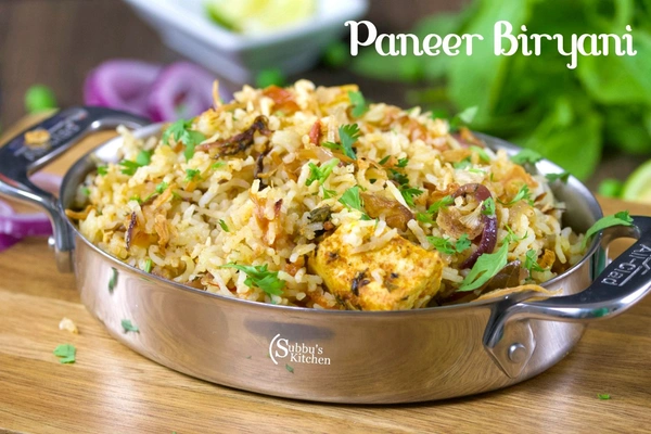 Paneer biryani Large