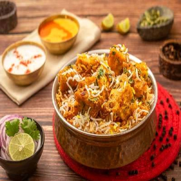 Paneer biryani Single