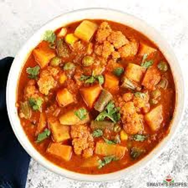 Veerabhadra  Boiled Vegetables 