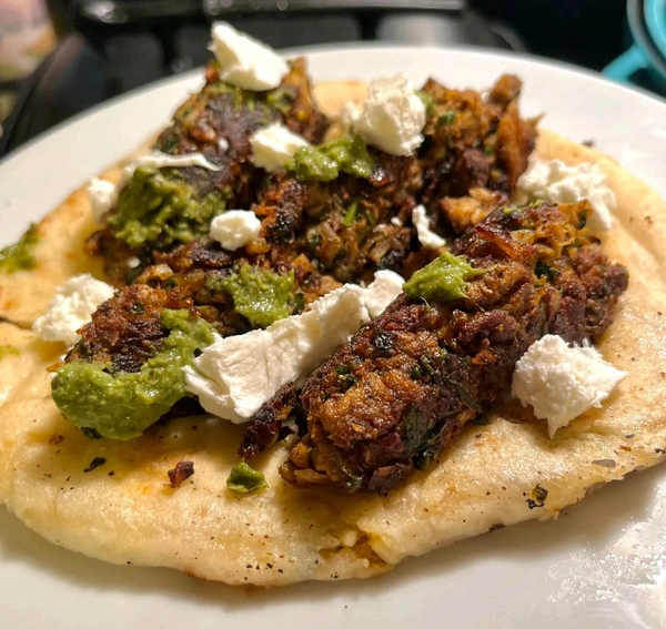 Veerabhadra  Mushroom Seekh Kabab