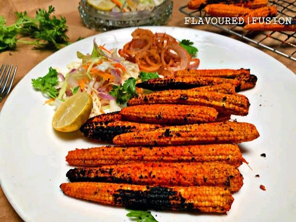 Veerabhadra  Baby Corn Tikka