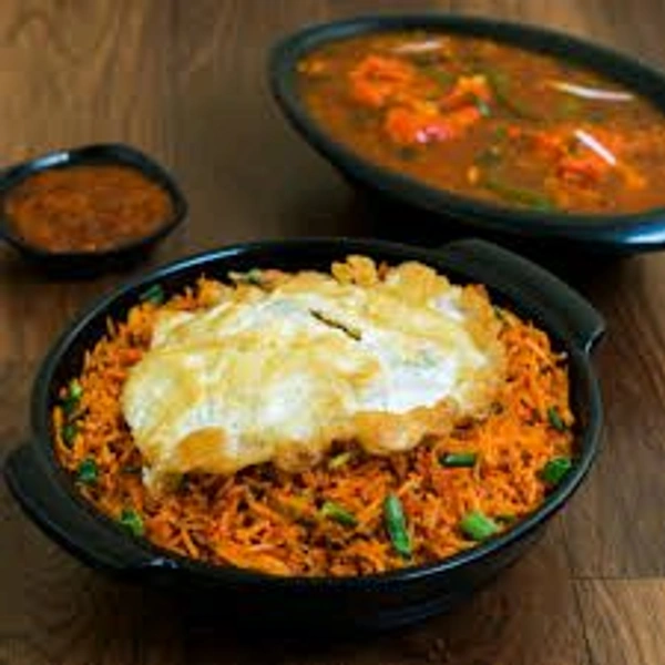 Veerabhadra  Chicken Triple Schezwan Fried Rice