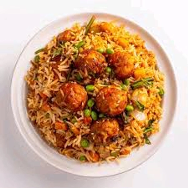 Veerabhadra  Veg Manchuria Rice