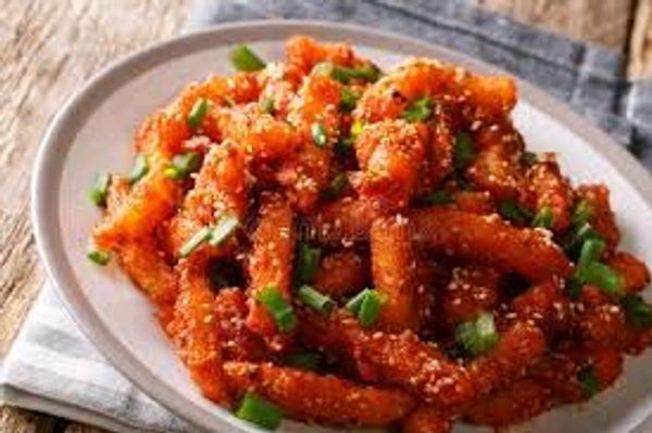 Veerabhadra  Chilli garlic Potato