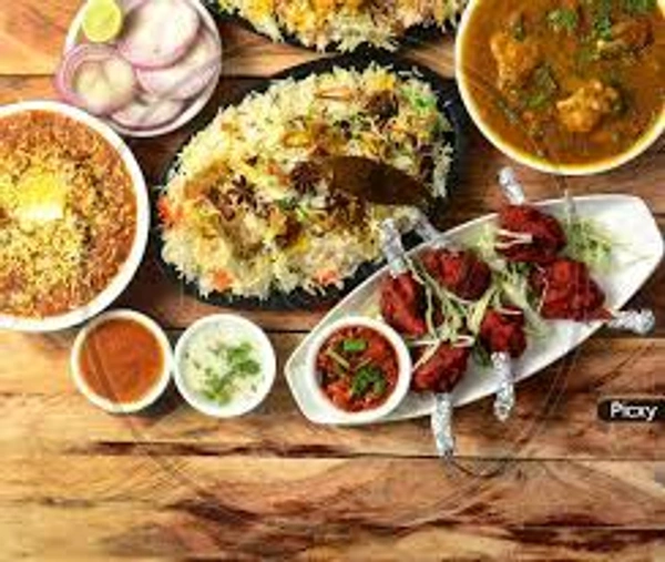 Darbar (Combo Biryani )-family Pack biryani+Any Starter+Chicken Wings12 Pics+4 Soft Drink