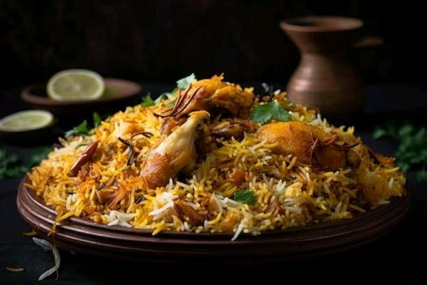Platinum  Chicken Tangdi biryani 