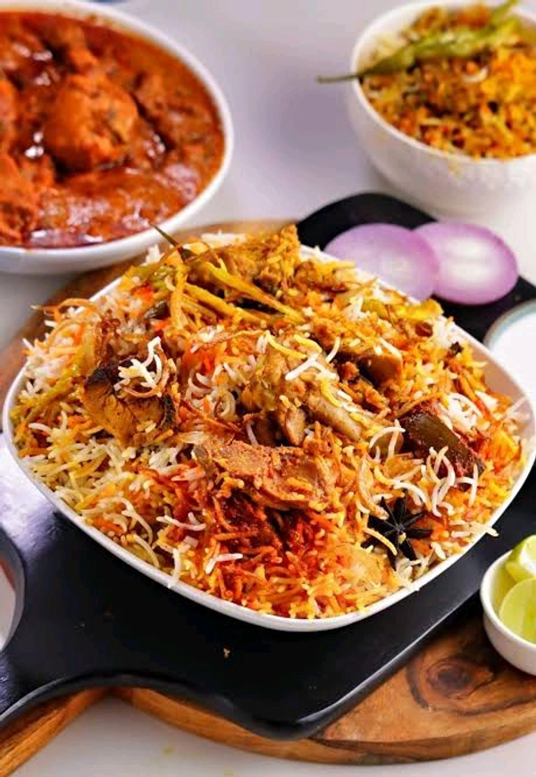 Platinum  Chicken biryani Avakai (Basamati Kazana )