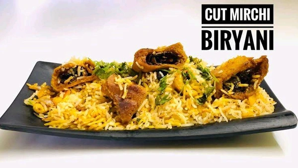 Platinum  Cut Mirchi biryani 