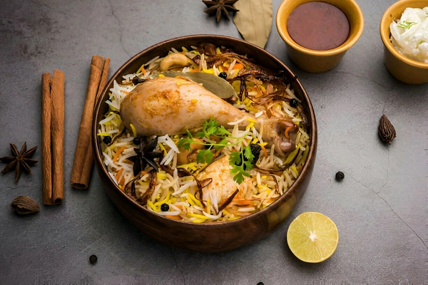 Polam gattu Chicken dum biriyani(single)