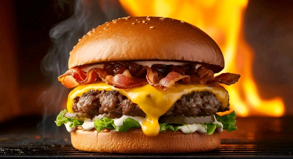 Chicken Tower Burger