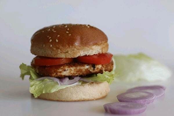 Veerabhadra bakery  Paneer Burger
