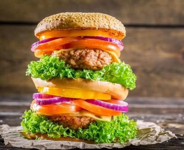 Veg Tower Burger
