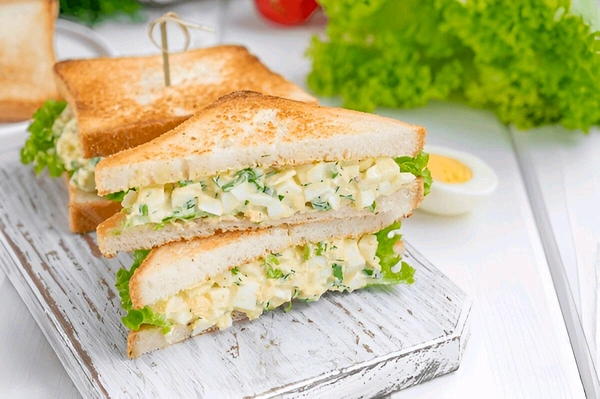 Boiled Egg Sandwich