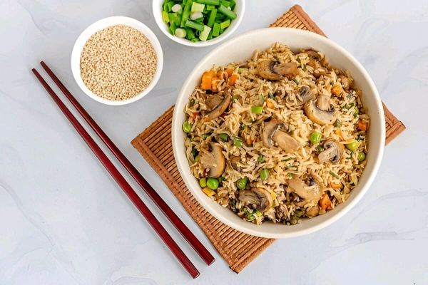 Mushroom Fired Rice