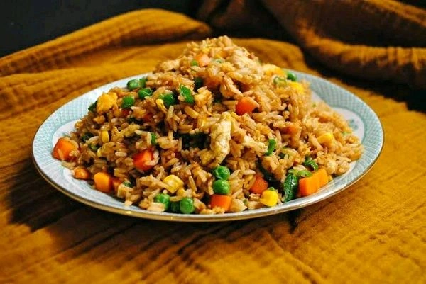 Sv Fastfood  Double Egg Chicken Rice Full