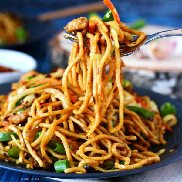 Sv Fastfood  Double Egg Chicken Noodles Full