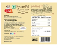 Lal Classic Mysore Pak 200g