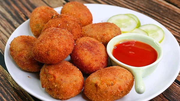 Ks bakery  Veg Nuggets - ( 6 Piece )
