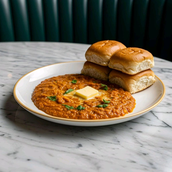 Crazy Food  Butter Pav Bhaji