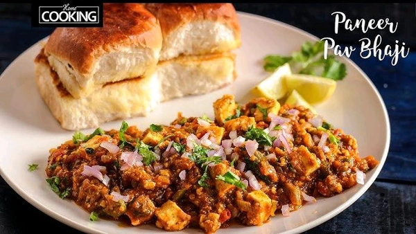Crazy Food  Paneer Pav bhaji