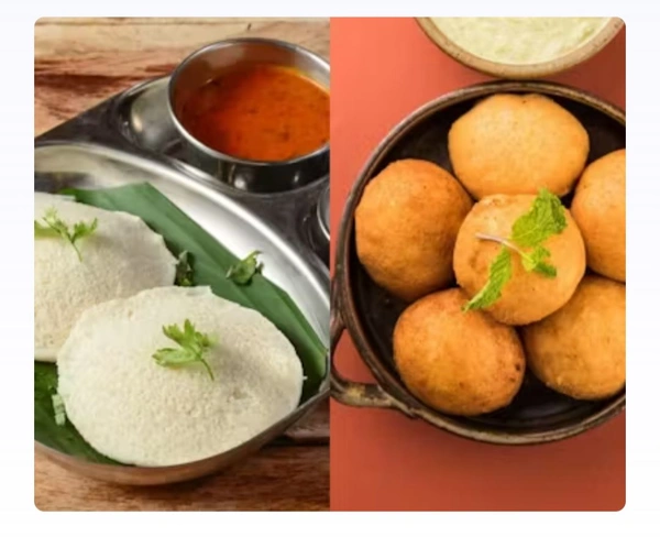 babai hotel  (3)Idli+(2)Bajji