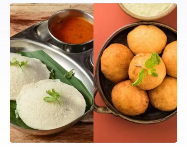 babai hotel  (2)Idli+(2)Bajji