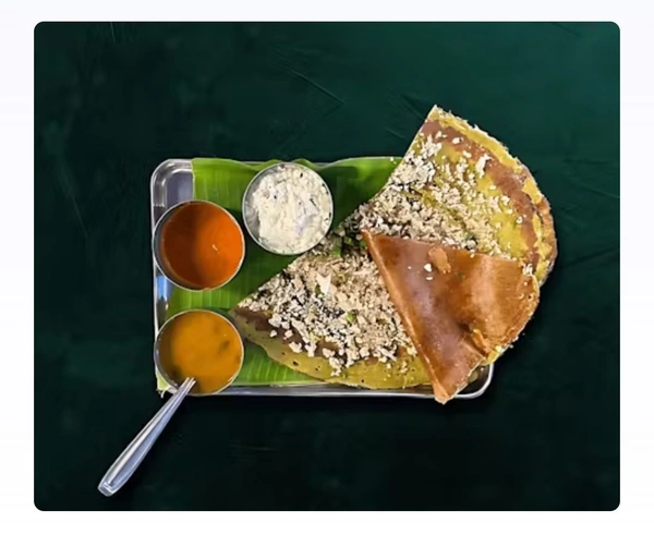 babai hotel  Ghee Upma Pesaratuu 