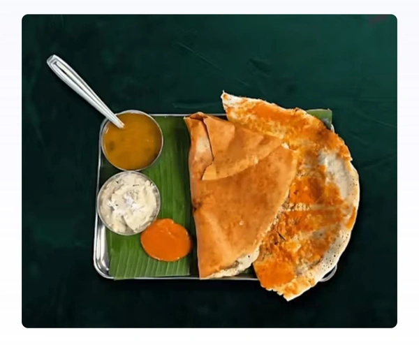 babai hotel Ghee Podi Dosa 