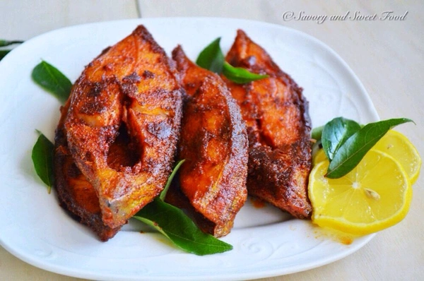 amma mudda  Fish Fry Curry Half Plate 