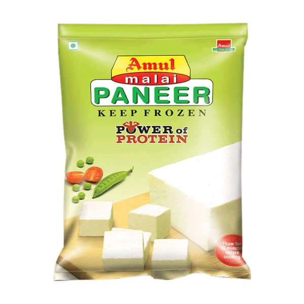 Amul Malai Paneer, 100 G Pouch