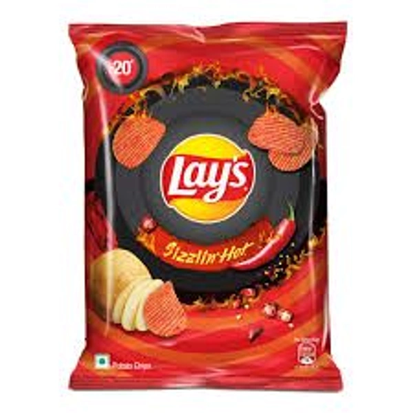 Lay's Sizzlin Hot Potato Chips - 5 Piece