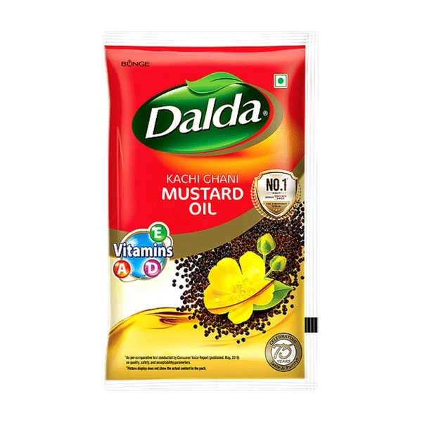 Dalda Kachi Ghani Mustard Oil  - 1L