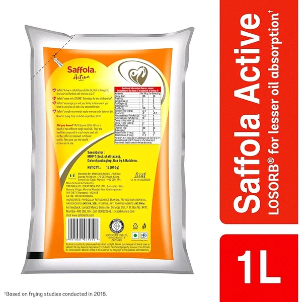 Saffola Active  - 1L