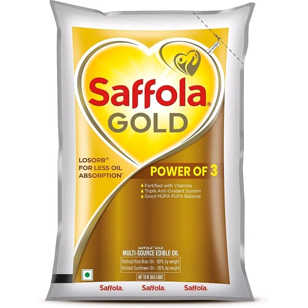 Saffola Gold Power Of 3 ||1L - 1L