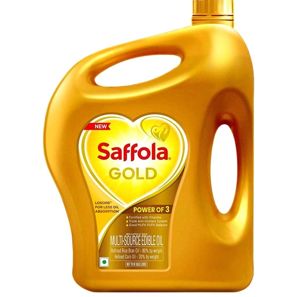 Saffola Gold Power Of 3 ||1L - 5L