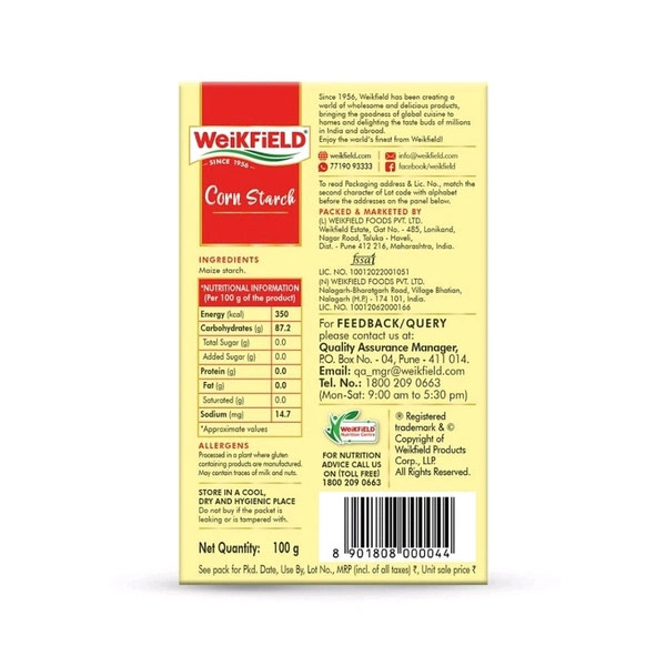 Weikfield Corn Flour (Starch) 