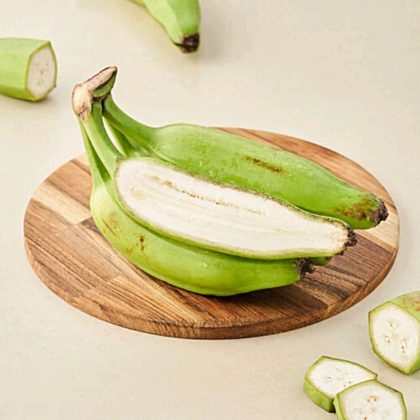 Green Raw Banana  - 6 Piece