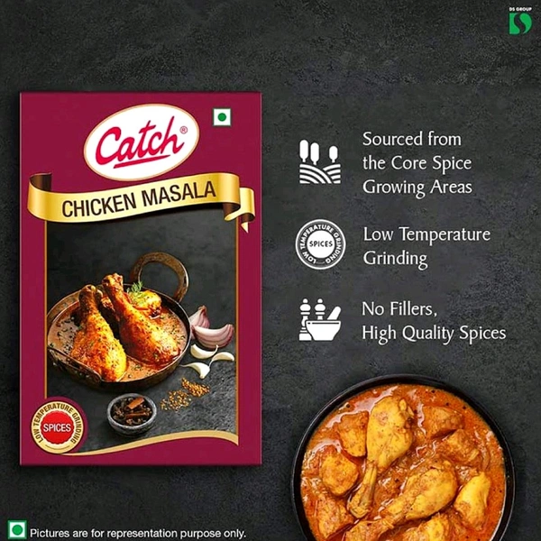 Catch Chicken Masala
 - 100g