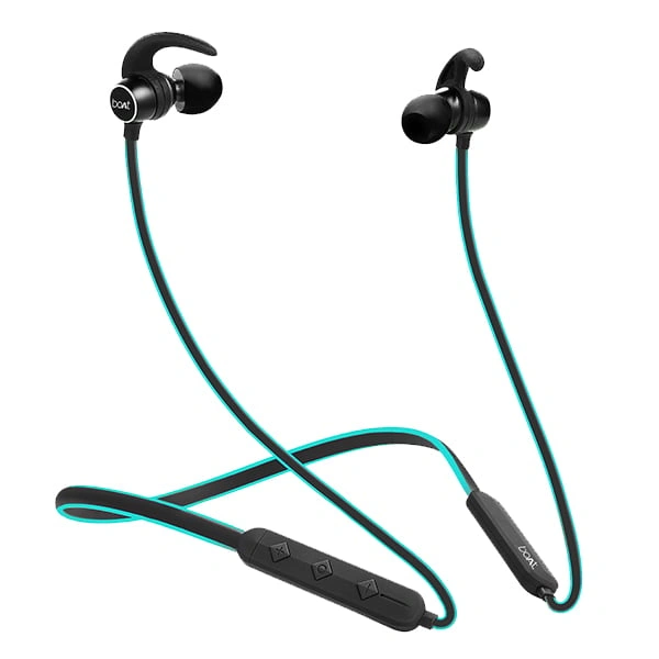 boAt Rockerz 255R Bluetooth Earphones with Mic - Blue - Blue