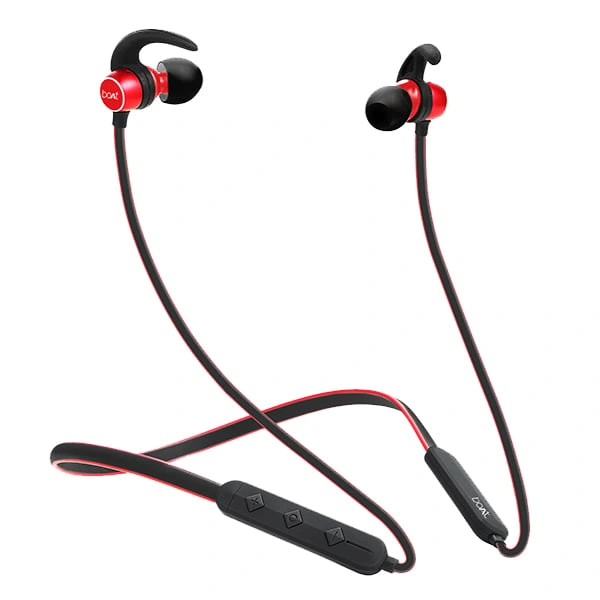 boAt Rockerz 255R Bluetooth Earphones with Mic - Red - Red