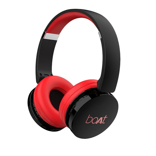 boAt Rockerz 370 Wireless Headphone - Red - Red