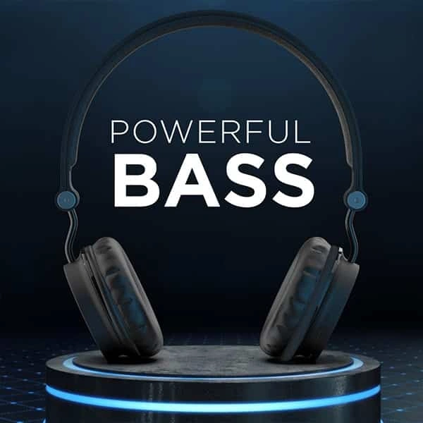 boAt Rockerz 410 Bluetooth Headphone Super Extra Bass - Red - Red