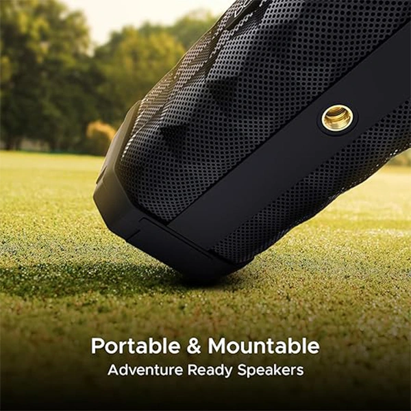 boAt Stone 650 10W Bluetooth Speaker - Black - Black