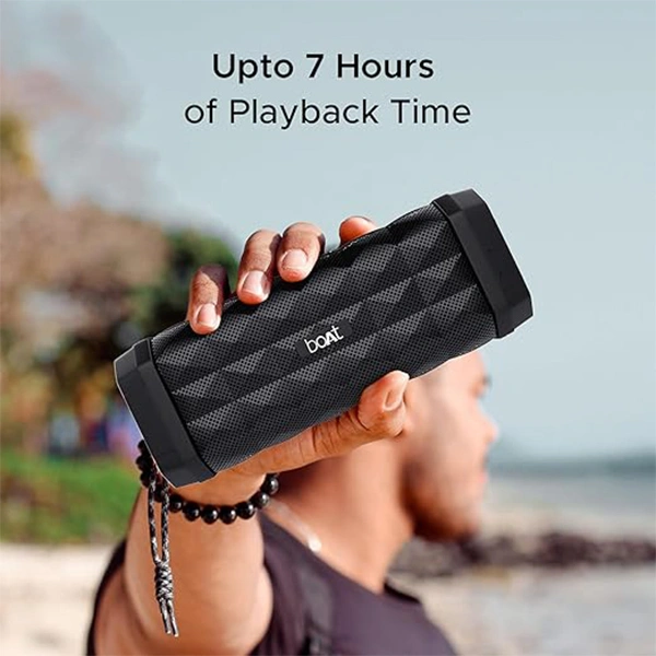 boAt Stone 650 10W Bluetooth Speaker - Black - Black