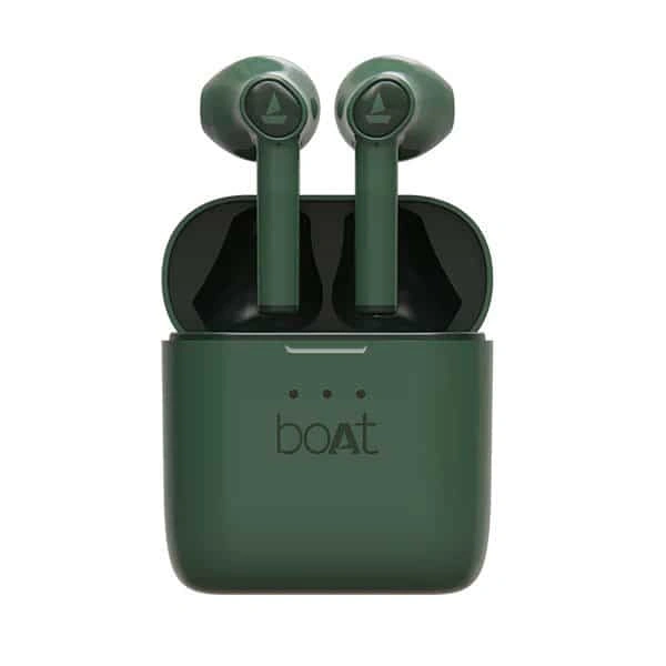 boAt TWS Airdopes 138 Wireless Earbuds - Green - Green
